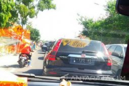 Kendaraan Roda Dua Dominasi Jalur Mengkreng Kediri