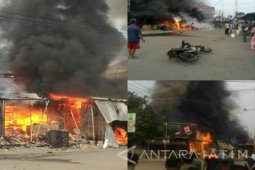 Polisi Selidiki Kebakaran Pom Mini di Ponorogo