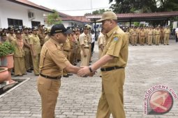Walikota/Wakil Walikota Pimpin Apel Pasca Libur Idul Fitri