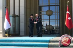 Jokowi Disambut Upacara Kenegaraan di Beyaz Saray