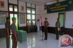 Dandim 1007 Banjarmasin Pimpin Sertijab Dua Danramil