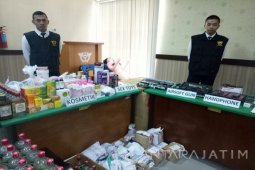 Bea Cukai Kediri Sita Beragam Barang Ilegal