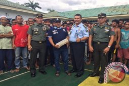 Danrem 101/Antasari Kunjungi Lapas Teluk Dalam