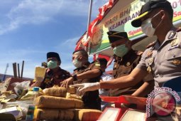 Barang Bukti Tindak Pidana Dimusnakan