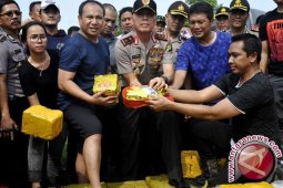 Polri: Kapal Sabu 1 Ton Masuk Melalui Barat Sumatera