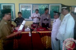 Dua desa di Limun resmi berganti pimpinan