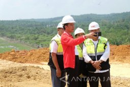 Presiden Tinjau Pembangunan Tol Pekanbaru-Dumai
