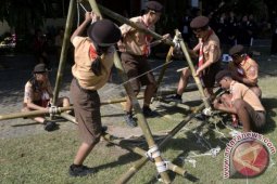 Wabup Buleleng Melepas Kontingen Pramuka Buleleng
