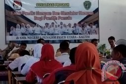 KPU Penajam sosialisasikan Pemilu di sekolah
