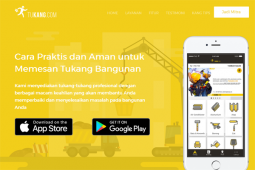 Aplikasi "tukang.com" Banyak Digunakan Keluarga Muda