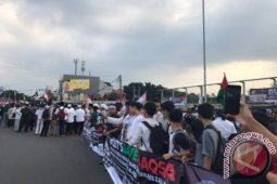 Ratusan Warga Depok Gelar Aksi Bela Al-Aqsa