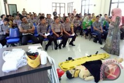 Polres Bangka Barat dan RSUD Sejiran Setason Gelar Pelatihan Penanganan Gawat Darurat