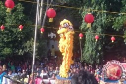 Warga Bangka Selatan Antusias Saksikan Lomba Barongsai