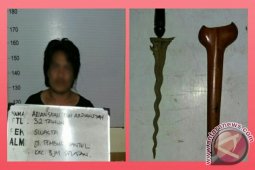 Polisi Amankan Warga Bawa "Sajam" Jenis Keris