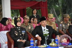 Peringatan HUT Bhayangkara ke 71 di Tebing Tinggi