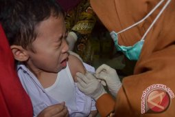 Presiden Resmikan Imunisasi Measles Rubella Produksi Bio Farma