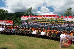 Pangdam Merdeka Tutup TMMD Bone Bolango
