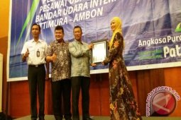 Bandara Pattimura Raih Sertifikat ISO 9001 : 2008