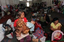 Tak Ada Penambahan Pengungsi Sinabung