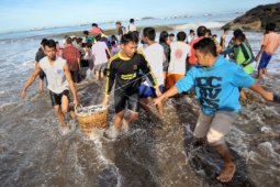 Nelayan Kapuas Hulu Panen Tujuh Ton Ikan