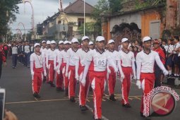 Pemkab Klungkung Gelar Gerak Jalan Meriahkan HUT RI