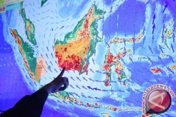 BNPB : Terpantau 150 Titik Api di Kalbar