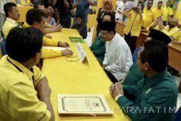 Gus Ipul Ambil Formulir Bacagub Jatim Melalui Golkar