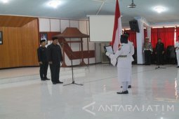 Wali Kota Kukuhkan Paskibraka Kota Kediri