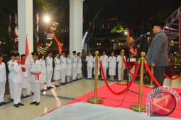 Wagub Gorontalo Kukuhkan Paskibraka