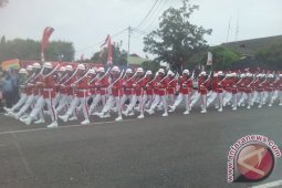 Aksi Paskibraka jadi magnit perhatian warga Jambi (Video)