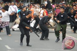Sosiodrama Warnai Upacara HUT ke-72 RI