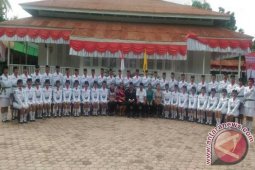 Bupati Samosir Kukuhkan Paskibraka 17 Agustus