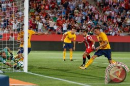 Atletico Tahan Imbang Girona 2-2 Dengan 10 Pemain