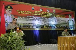 Bahas Pengamanan Pilkada Jatim, Polda-KPU Menggelar Rakor