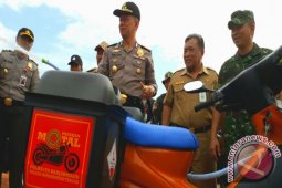 Polresta Banjarmasin Gelar Simulasi Penanggulangan Karhutla