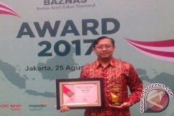 Antara Raih Penghargaan Media Pendukung Kebangkitan Zakat
