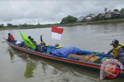Ada penurunan arus mudik jalur sungai di Kapuas Hulu