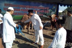 Polda Jatim Salurkan Ratusan Hewan Kurban ke Pesantren-Pesantren