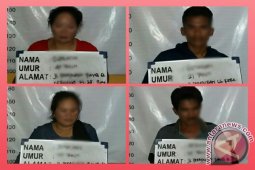 Polsekta Banjarmasin Timur Tangkap Empat Pelaku Judi