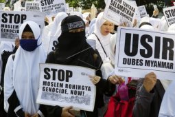Aksi Dukung Rohingya