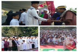 Wali Kota Pangkalpinang Sholat Ied Bersama Masyarakat