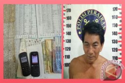 Satpolairud Tangkap Orang Tua Dari Pelaku "Curat" Saat Hitung Togel