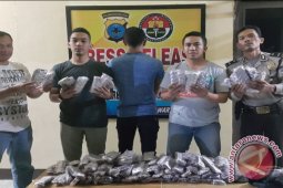 Polsek Banjarmasin Tengah Tangkap Mahasiswa Bawa 13.300 Pil Zenith