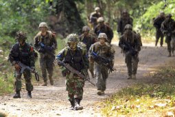 Latihan Patroli Tempur Carat 2017