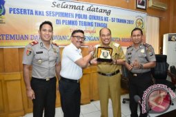 Walikota Terima Sispimmen Polri Dikreg