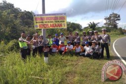 Ditlantas Polda Babel Sosialisasikan Keselamatan Berlalu Lintas ke Pelosok Wilayah