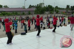 Ratusan Peserta Ikuti Senam Germas di Penajam