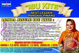 Endang Kusumawaty "Ibu Kite" Gelar Lomba "Jingle"