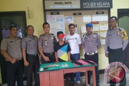 Polsek Kelapa Tangkap Pengedar Narkoba