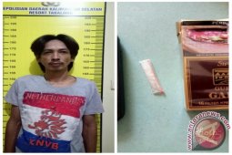 Polres Tabalong Tangkap Penjaga Ponsel Jual Sabu-Sabu